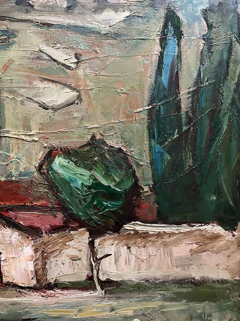 Oil painting In the mountains Oleksandr Andreev - 8