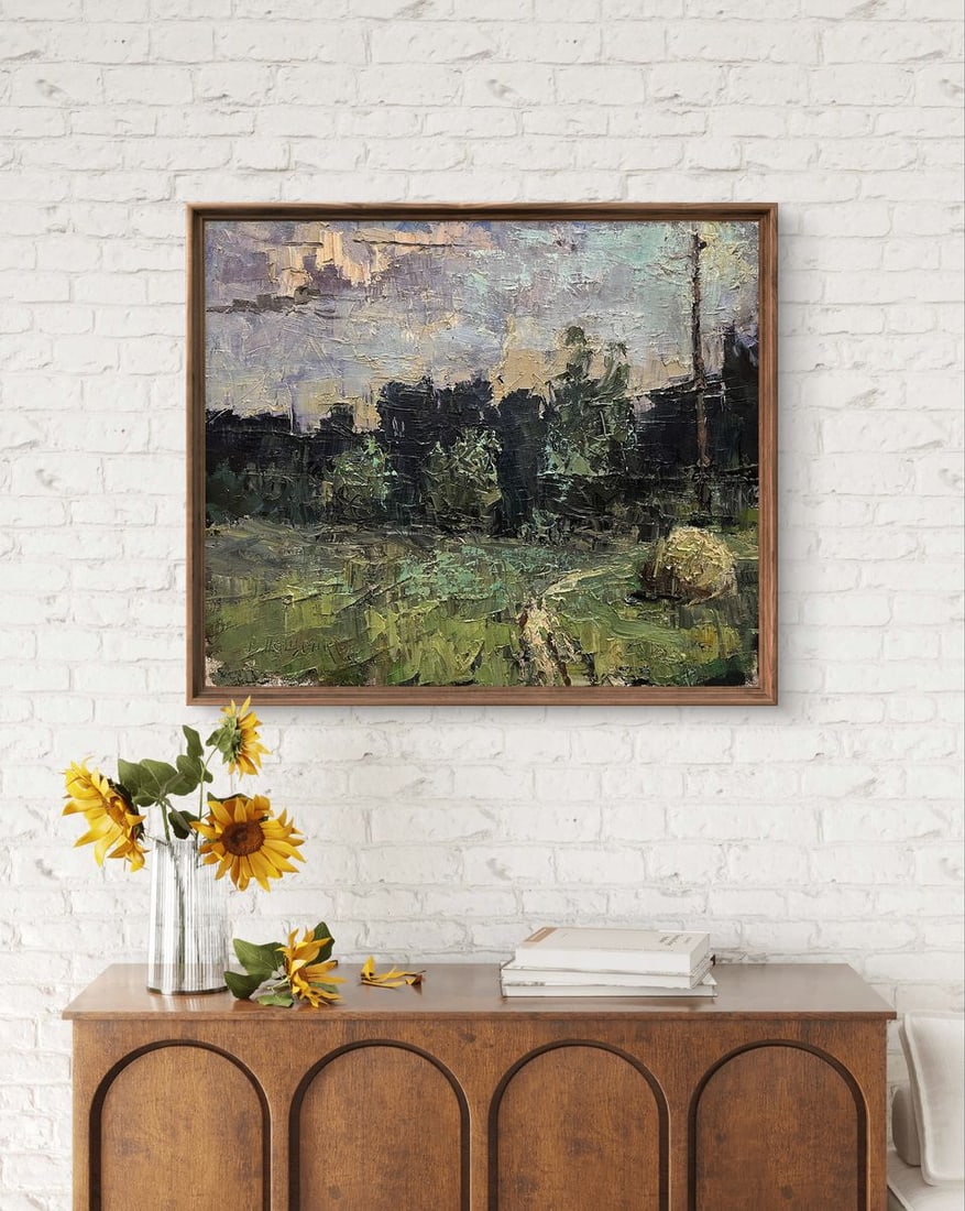 Oil painting May forest Volodymyr Pashchenko - 2