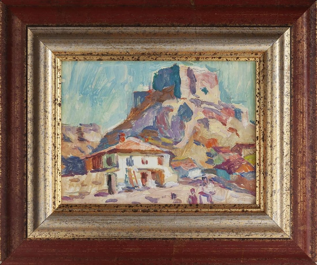 Oil painting Central Asia Yury Konovalov - 2