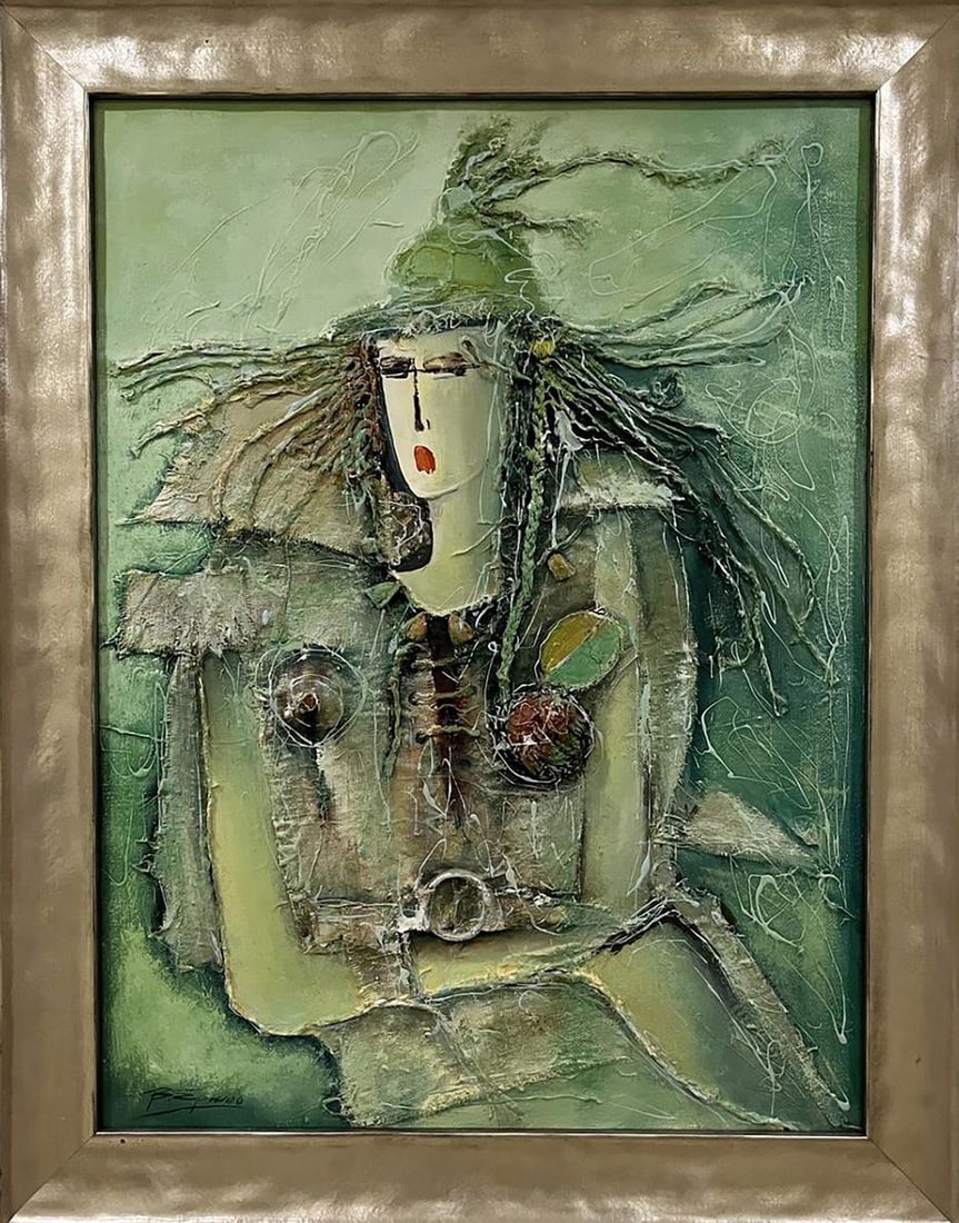 Oil painting Lady Victor Yershov - 2