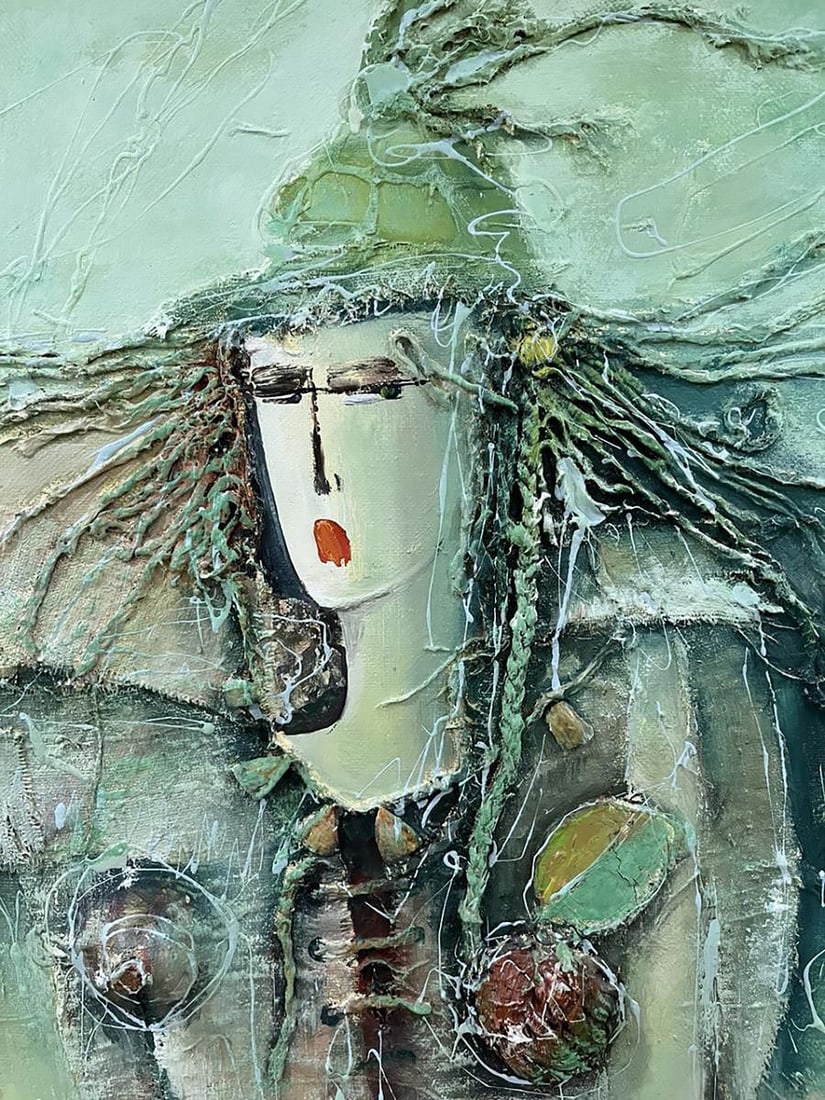 Oil painting Lady Victor Yershov - 8