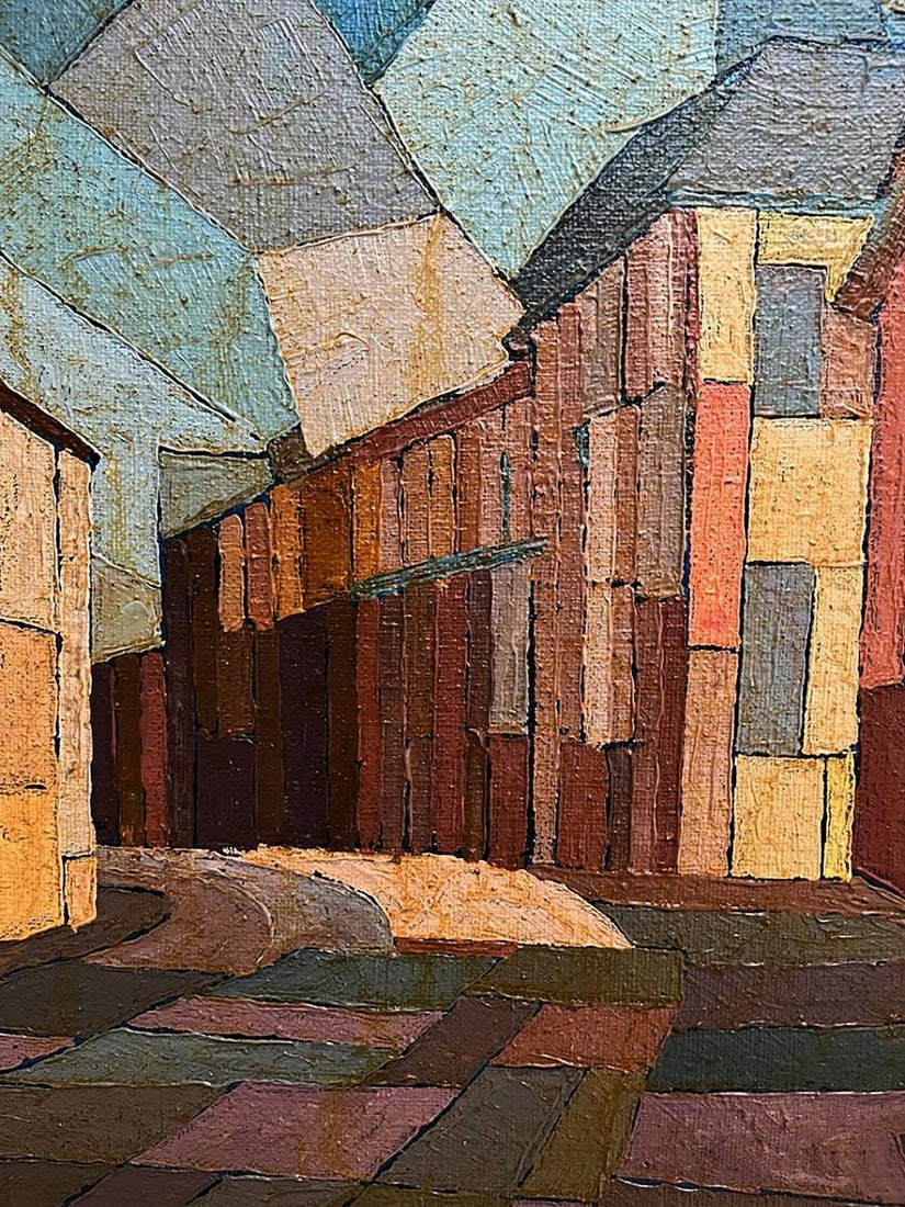 Oil painting City square Serhiy Kovalev - 7