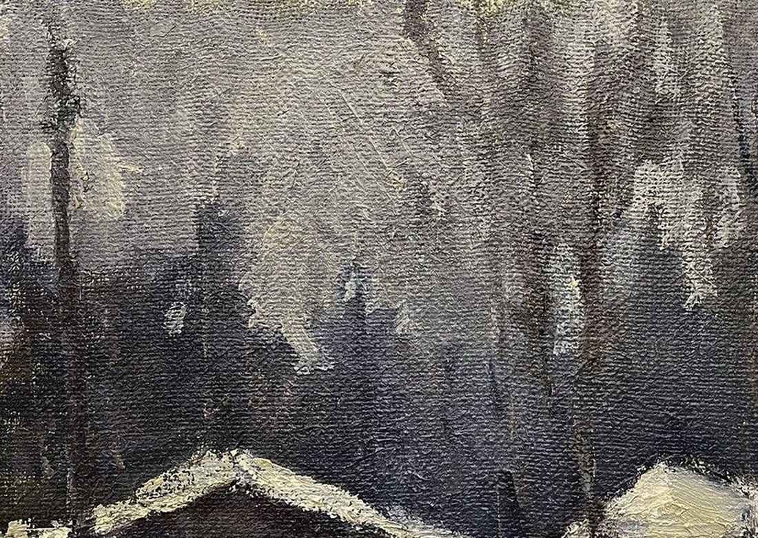 Oil painting White Night Volodymyr Pashchenko - 4