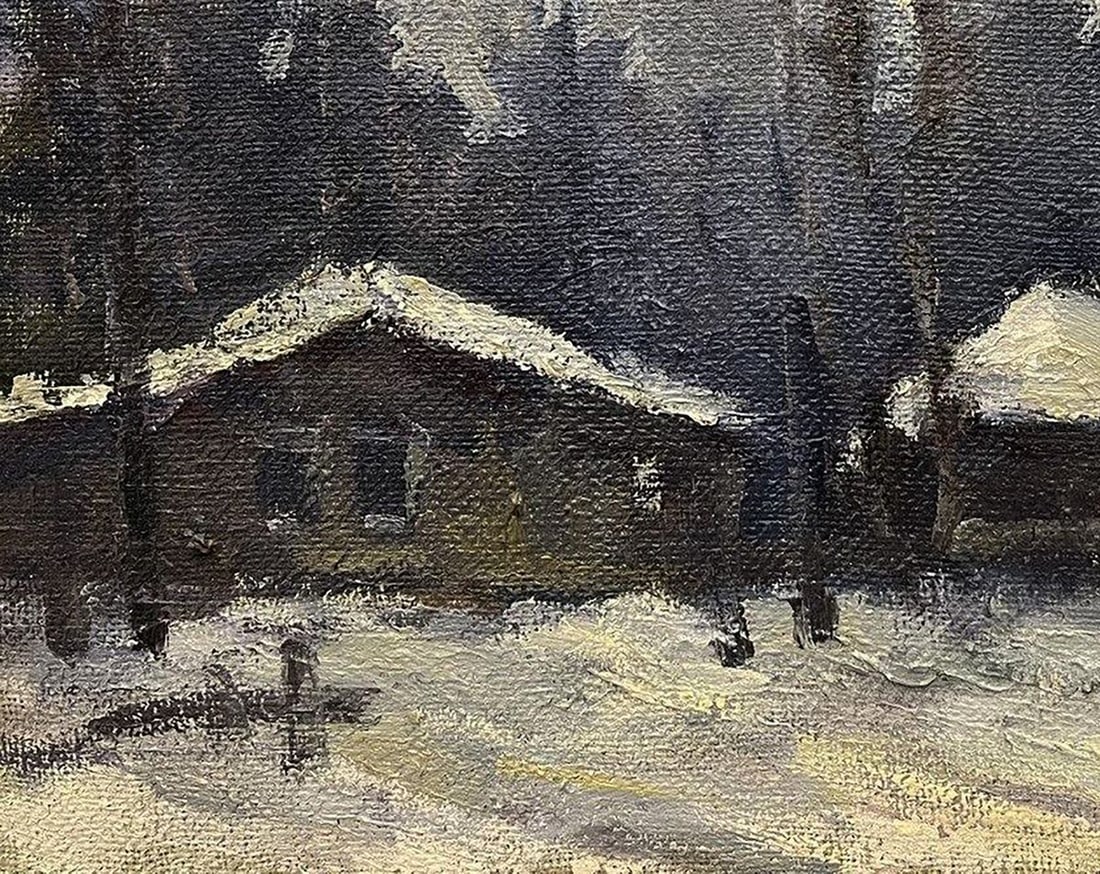 Oil painting White Night Volodymyr Pashchenko - 6