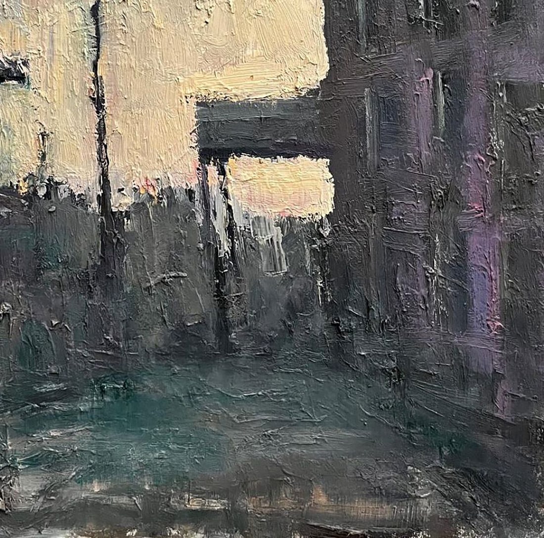 Oil painting Old town Volodymyr Pashchenko - 7