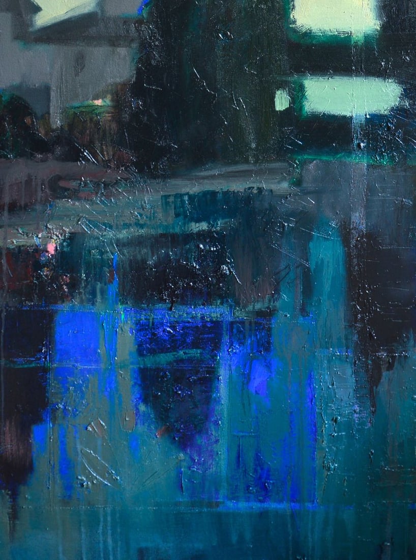 Oil painting Above the lake Natalia Korf-Ivaniuk - 5