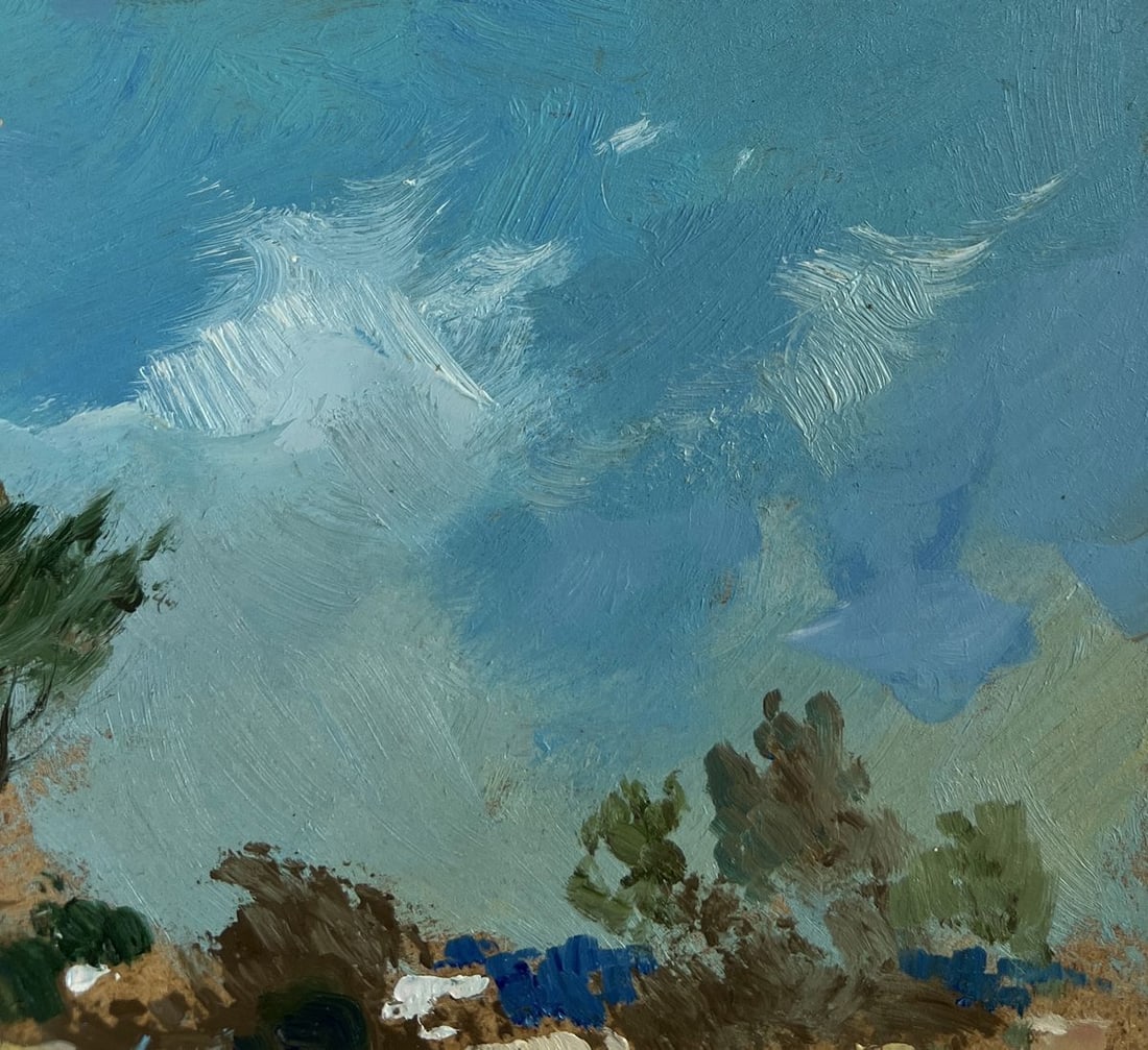 Oil painting Walking near the forest pond Yuriy Suprunchuk - 4