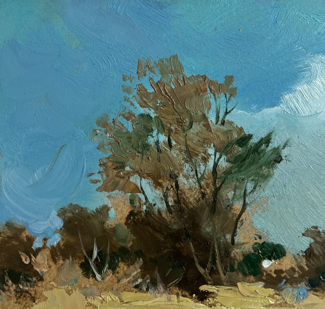 Oil painting Walking near the forest pond Yuriy Suprunchuk - 5
