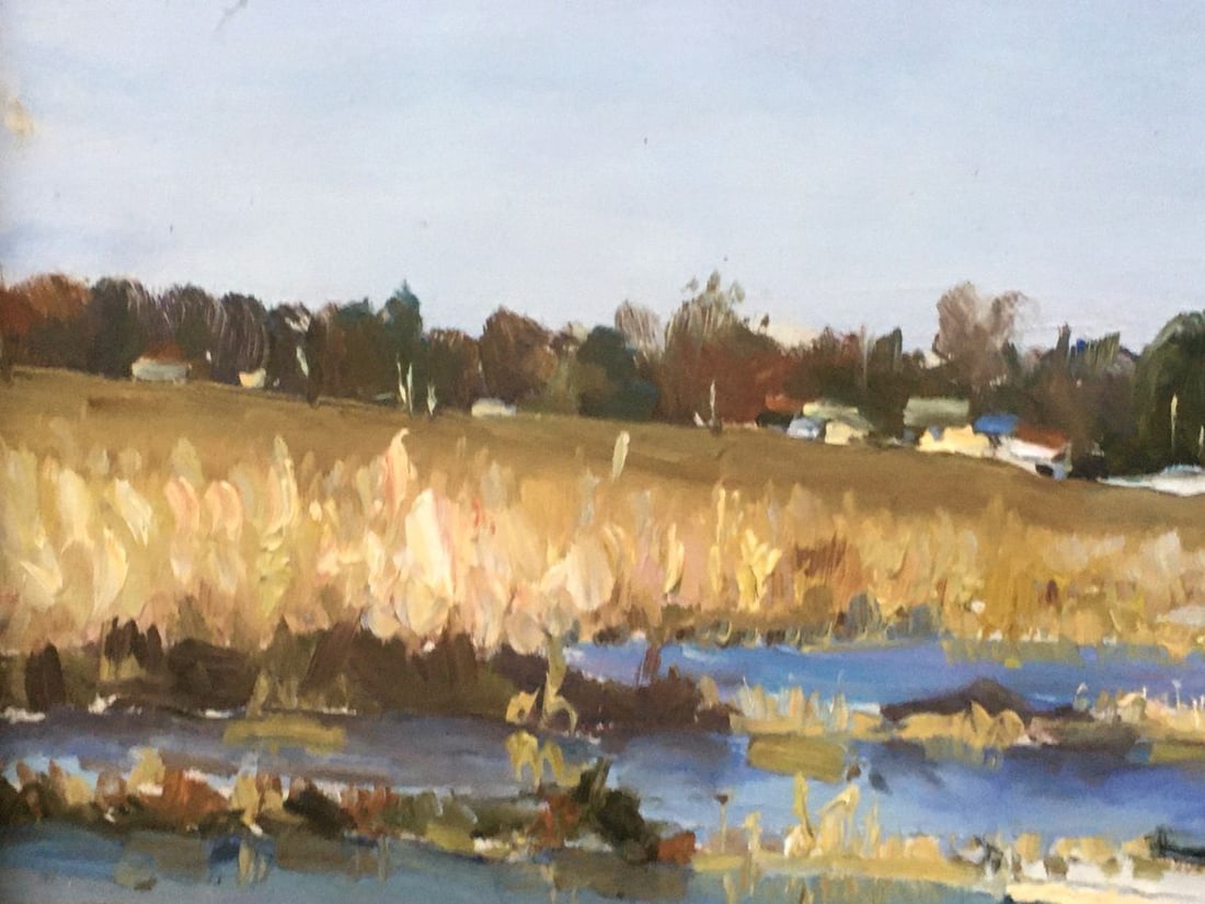 Oil painting Pond Field Ivanenko Vladimir Mikhailovich - 6