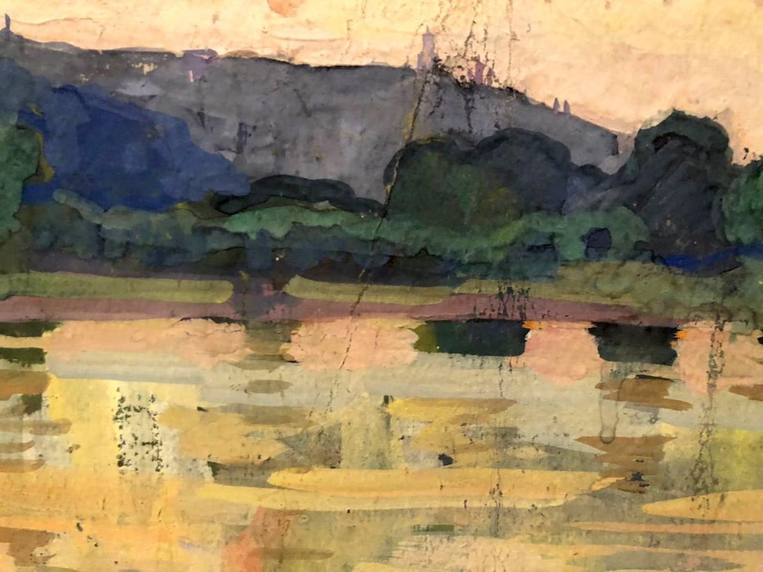Oil painting On the shore Khrustalenko Nikolai Alexandrovich - 3