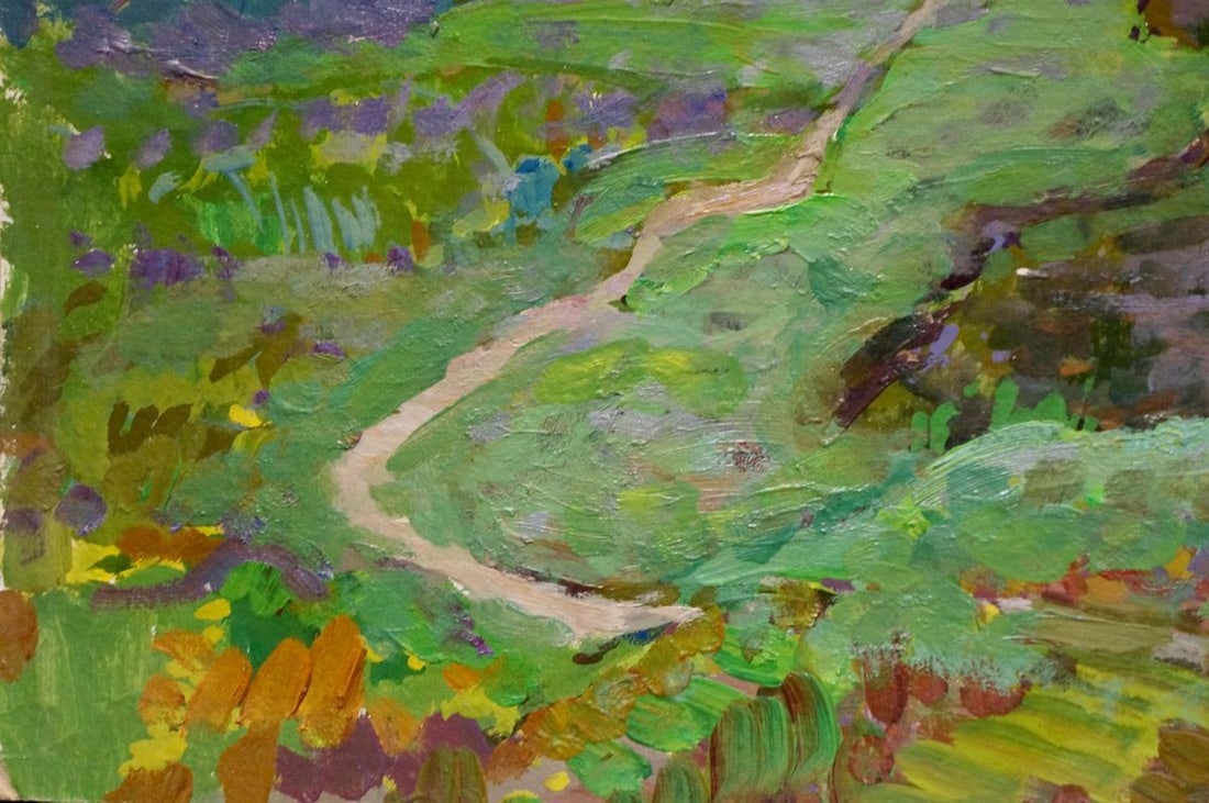 Oil painting Lake Ruban Grigory Savelievich - 2
