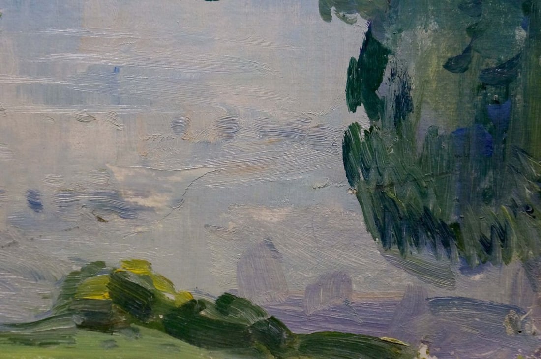 Oil painting Forest Lake Sologubov Nikolay Vasilievich - 5