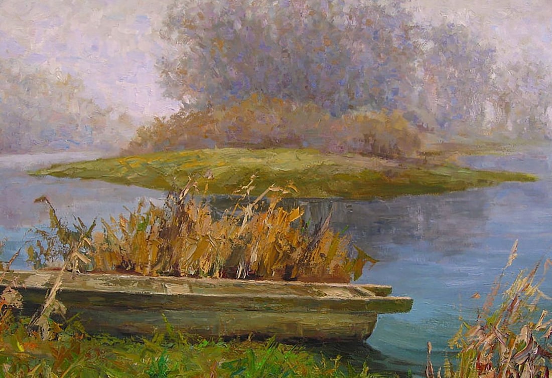 Oil painting Morning fog / Serdyuk Boris Petrovich - 2