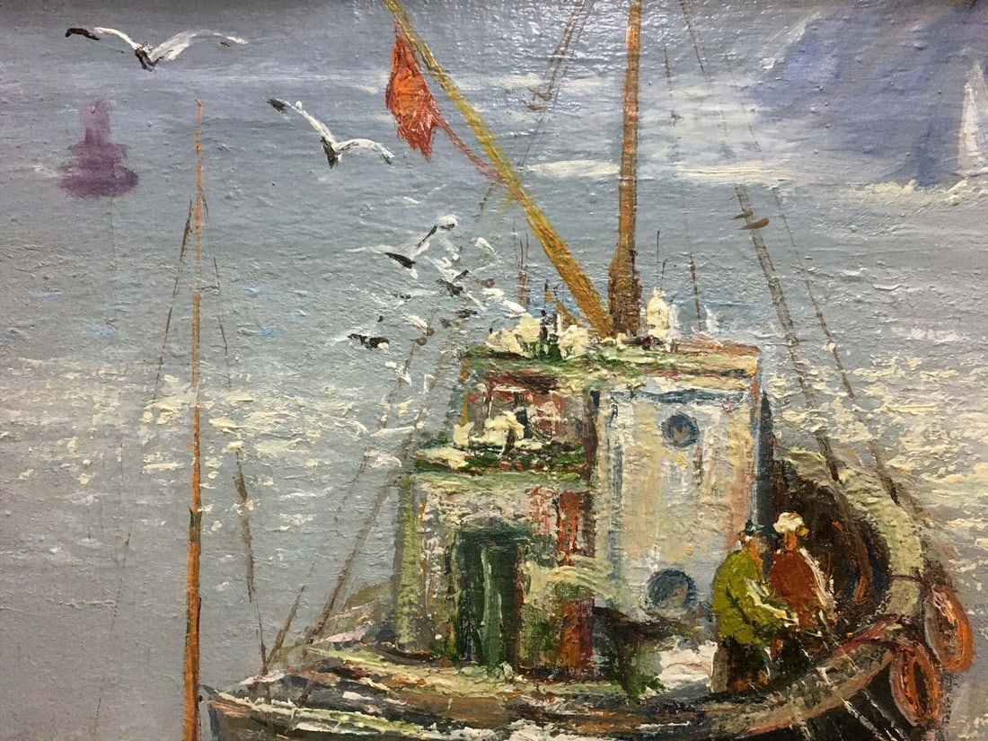 Oil painting On the lake Shariy Anatoliy - 3