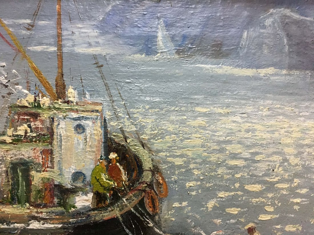 Oil painting On the lake Shariy Anatoliy - 5