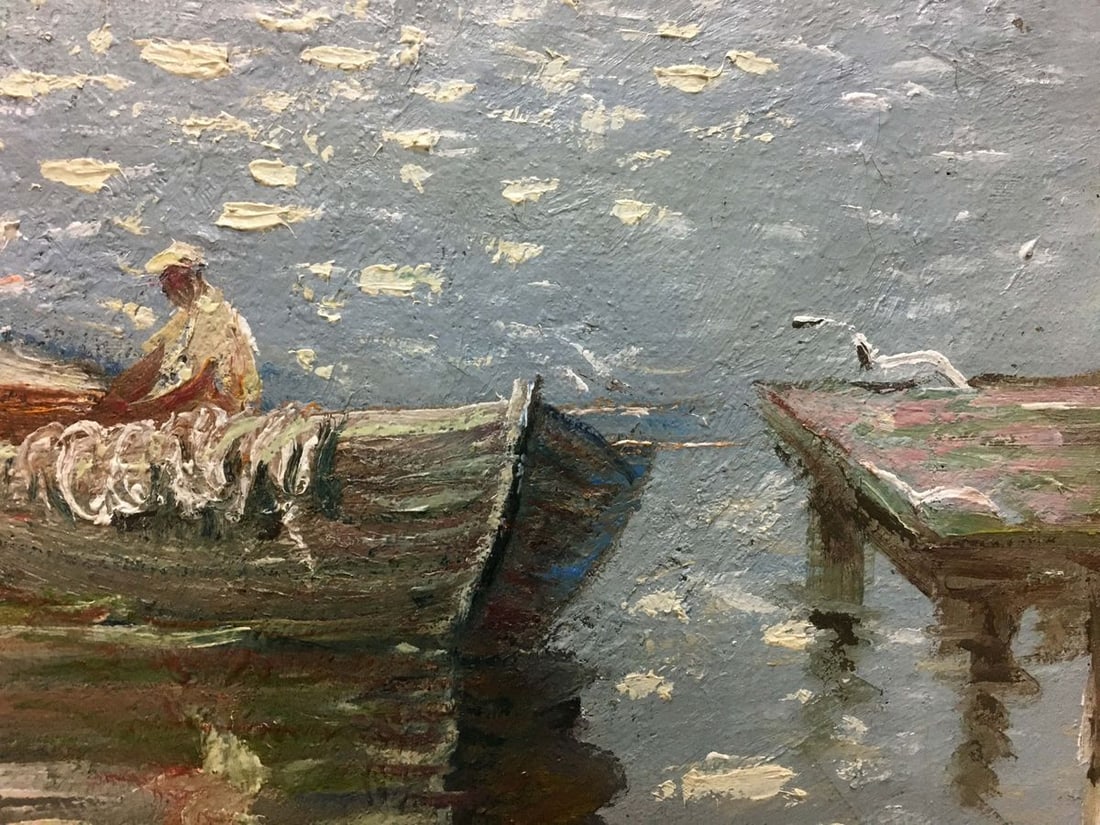Oil painting On the lake Shariy Anatoliy - 7