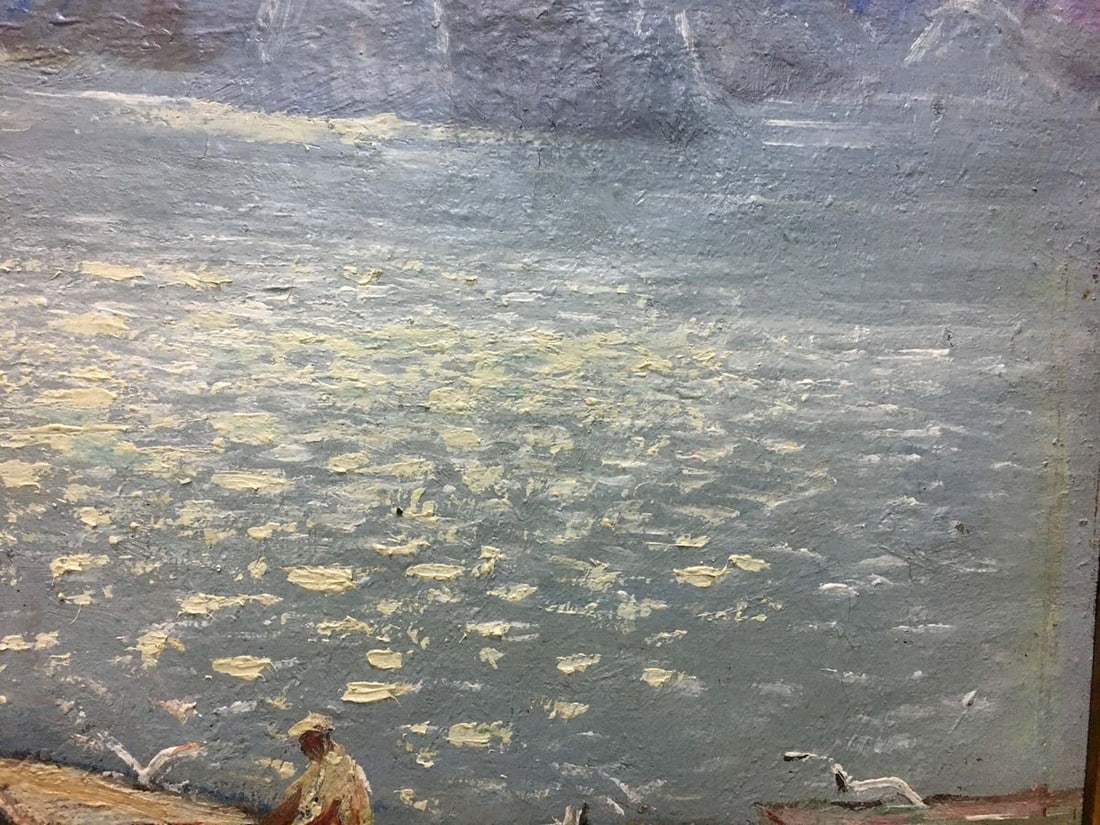 Oil painting On the lake Shariy Anatoliy - 8