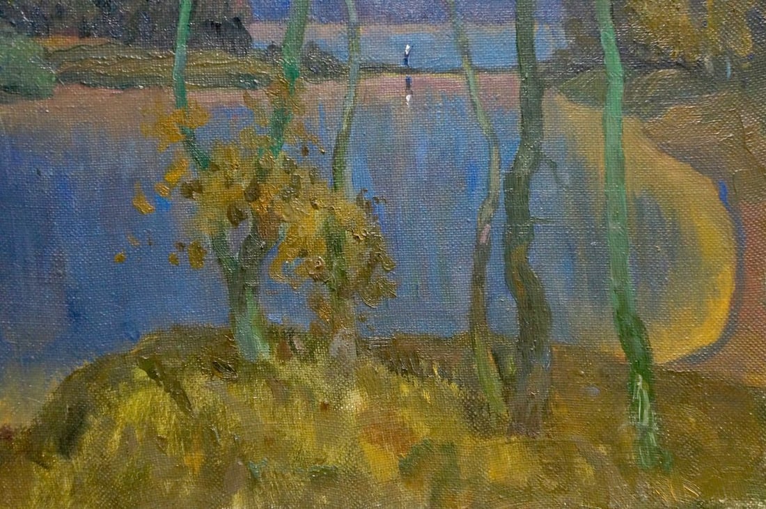 Oil painting Blue day Mynka Alexander Fedorovich - 5