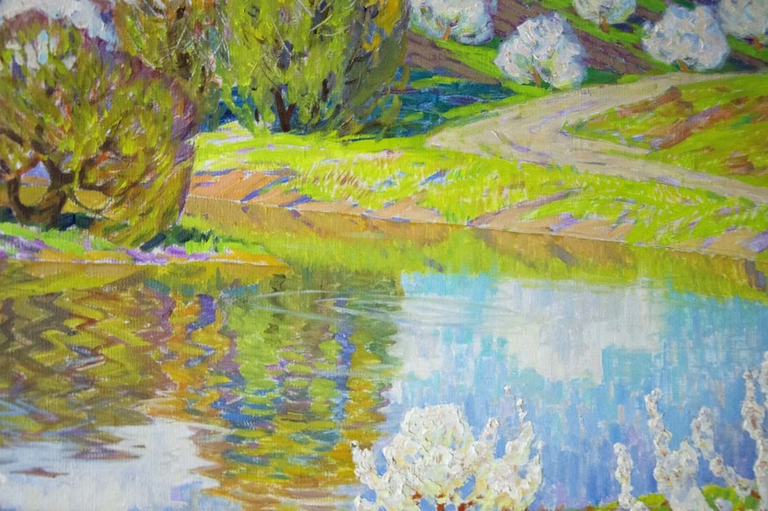 Oil painting Blooms Zlyden Yuri Fedorovich - 5