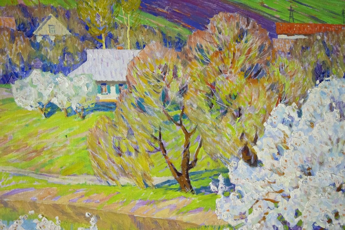 Oil painting Blooms Zlyden Yuri Fedorovich - 7
