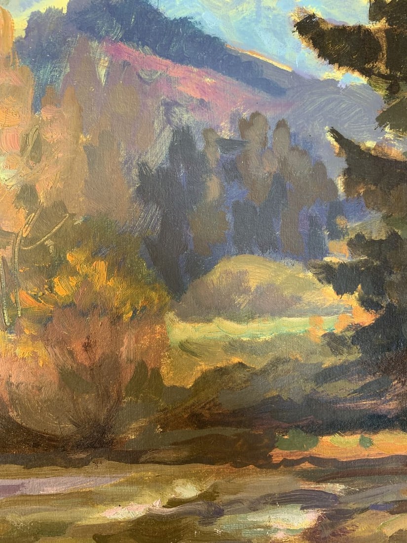 Oil painting Autumn river Batrakov Vladimir Grigorievich - 8