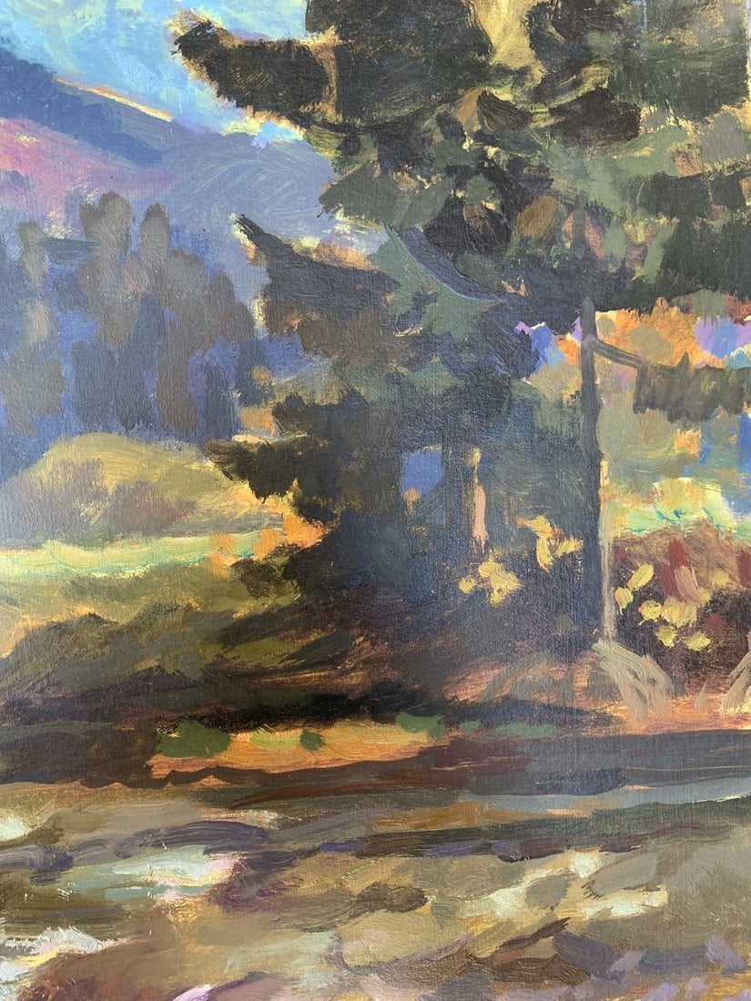 Oil painting Autumn river Batrakov Vladimir Grigorievich - 9