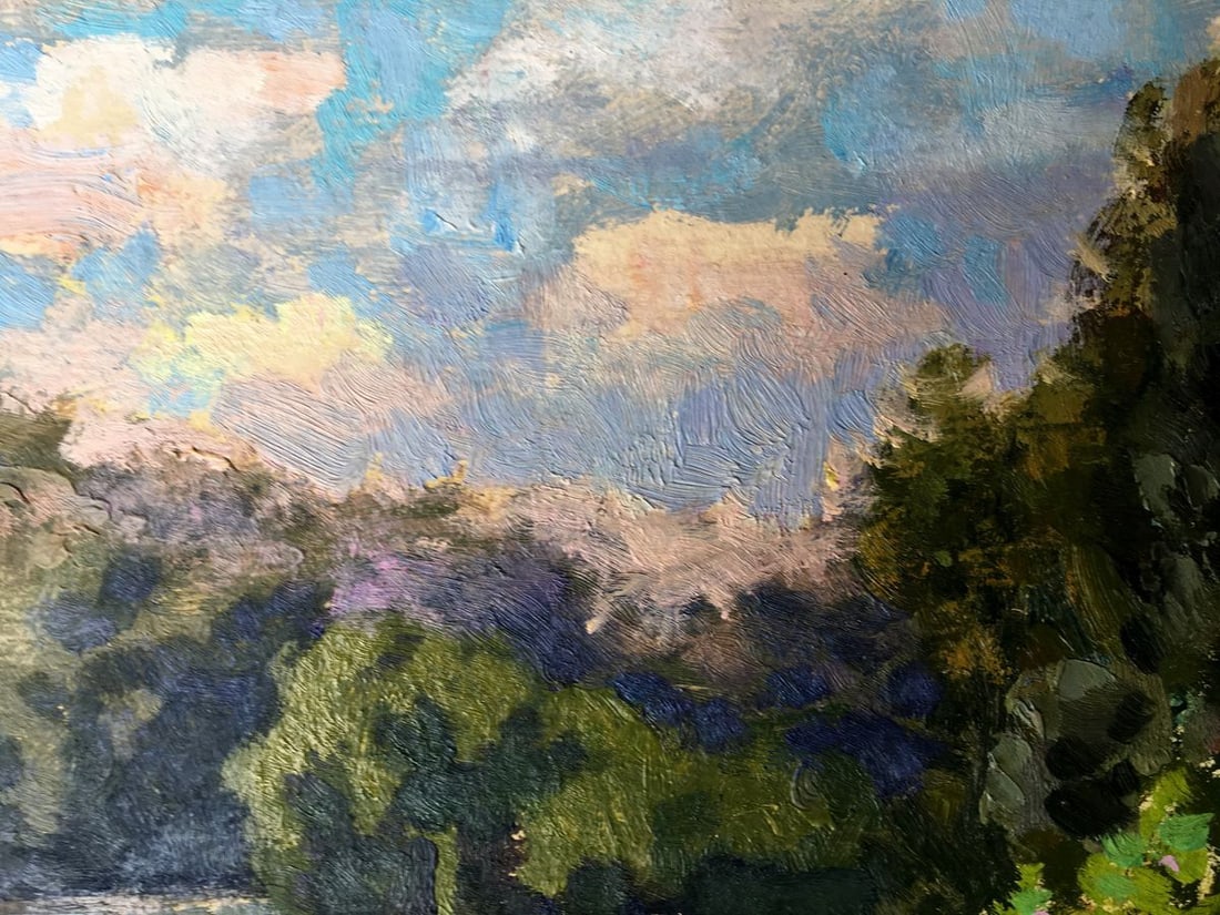 Oil painting Hot day Batrakov Vladimir Grigorievich - 8