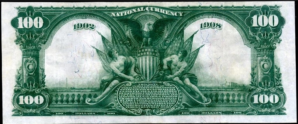 1902 Mellon $100 - 1 of Only 4 Known - 3