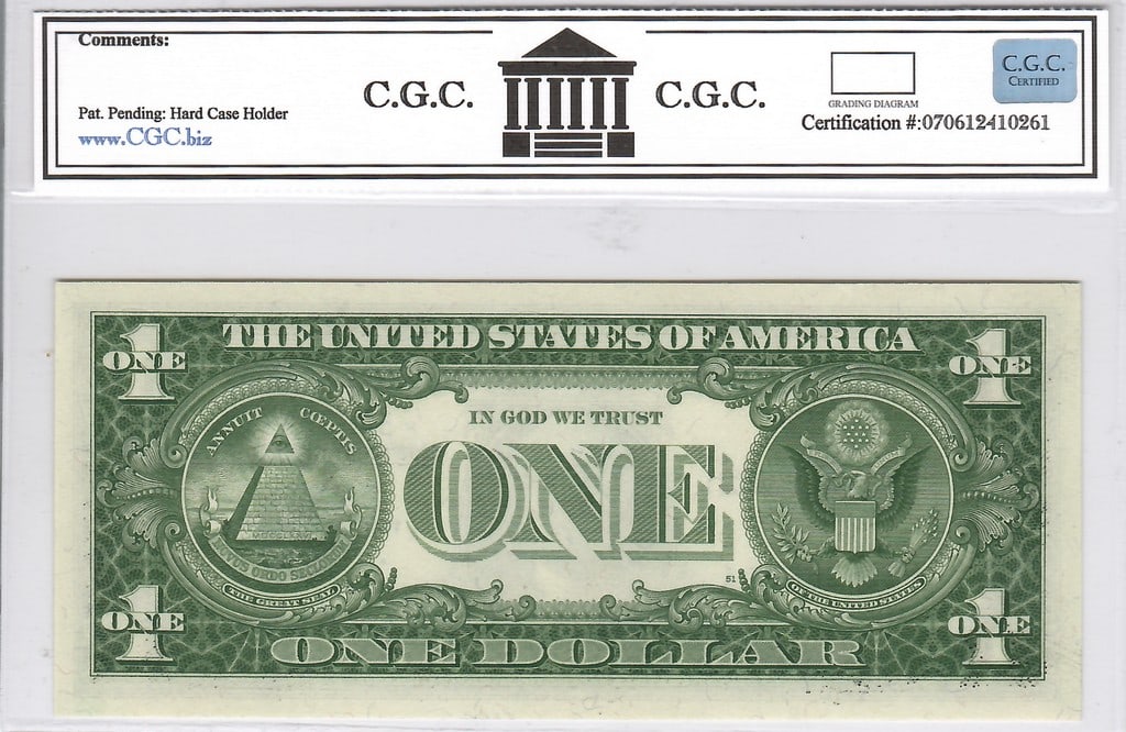1957 $1 Silver Star - Last Series Rare - 2