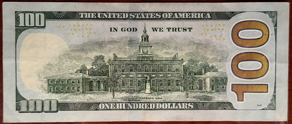 2009 $100 LE88888887E - Near Solid - 2