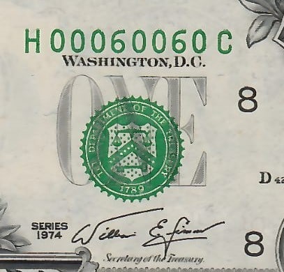 1974/77 St.Louis $1 Duplicate Pair - 5