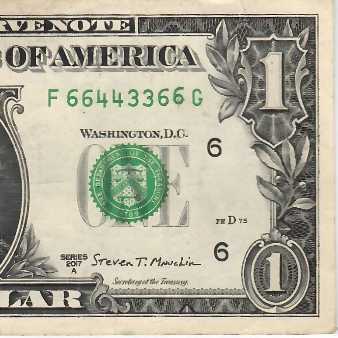 2017 $1 F66443366G - Quad Pair - 3