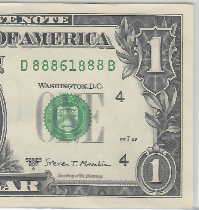 2017 $1 D88861888B - Bookend Note - 3