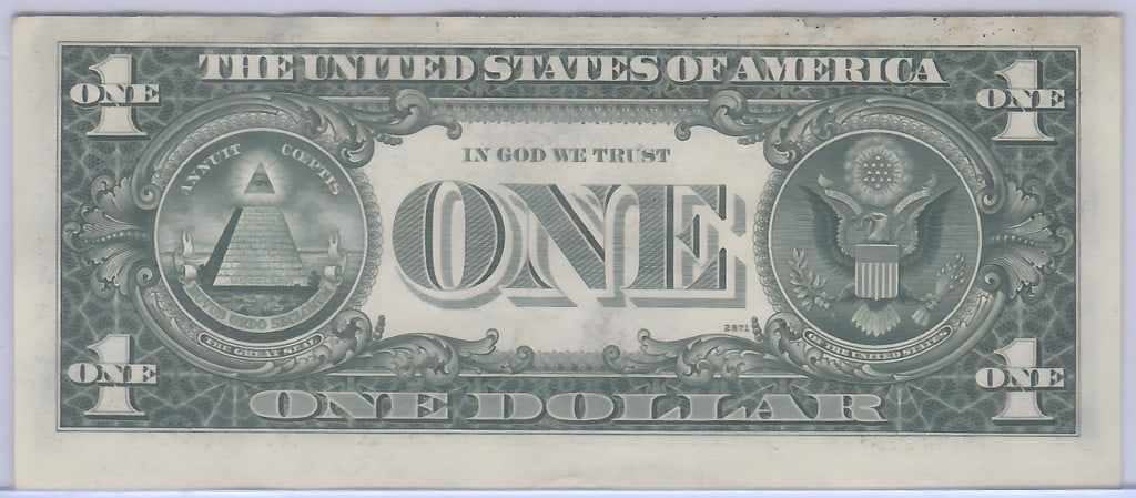 1977A $1 Cutting/Margin Error - Rare - 2