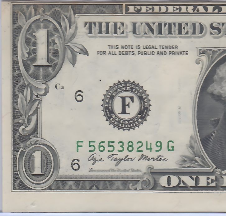 1977A $1 Cutting/Margin Error - Rare - 4