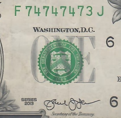 2013 $1 Repeater - Atlanta Rare - 5