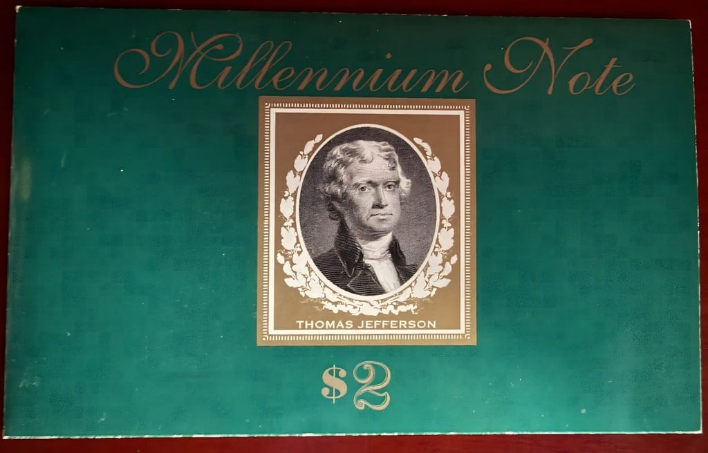 1995 $2 Millennium Star - A20006605* - 3