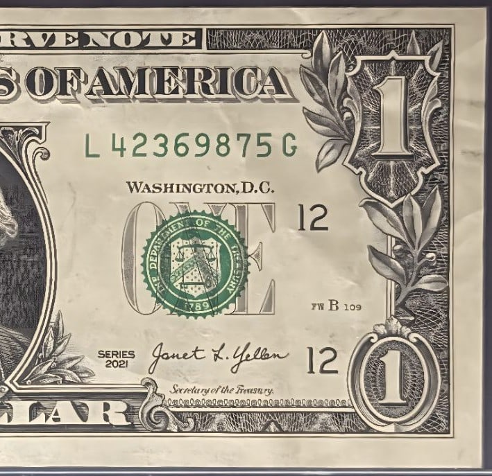 2021 $1 Broken Ladder - Yellen/Malerba - 3