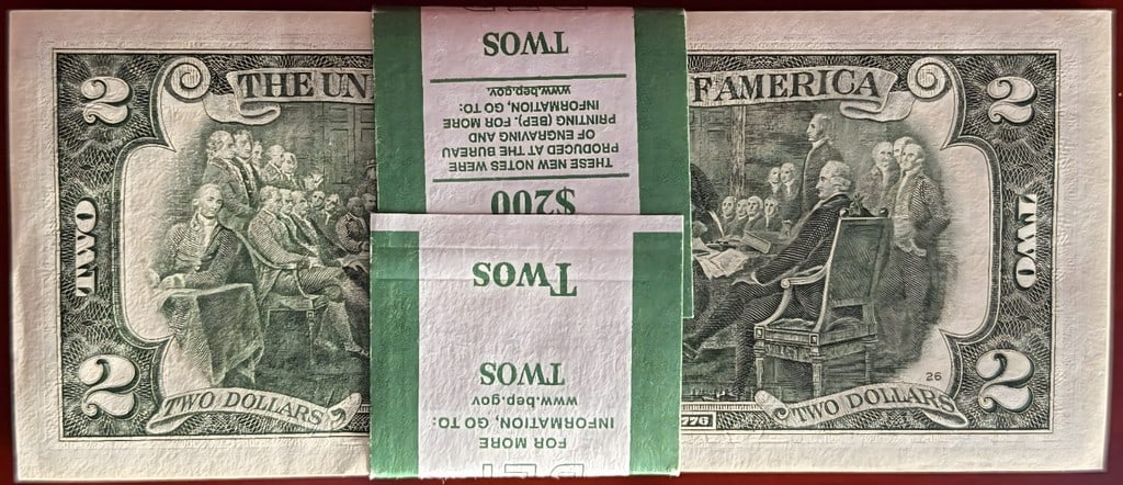 $2 Strap - Quad 9 & Low Serial - 3