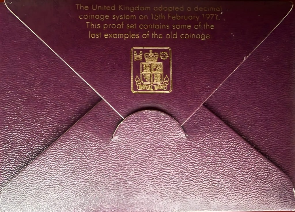 1970 Royal Mint Proof Set - Last Year - 4