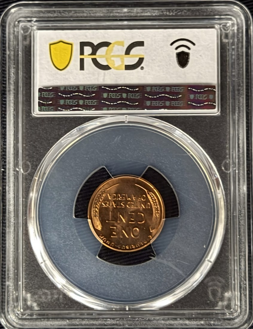 1958-D Cent MS64RD - Final Wheat PCGS - 2