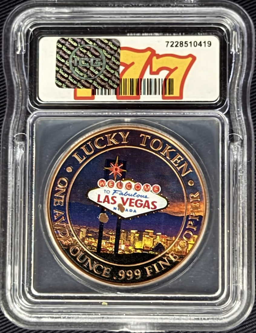 1 oz Copper JACKPOT - ICG MS70 Rare - 2