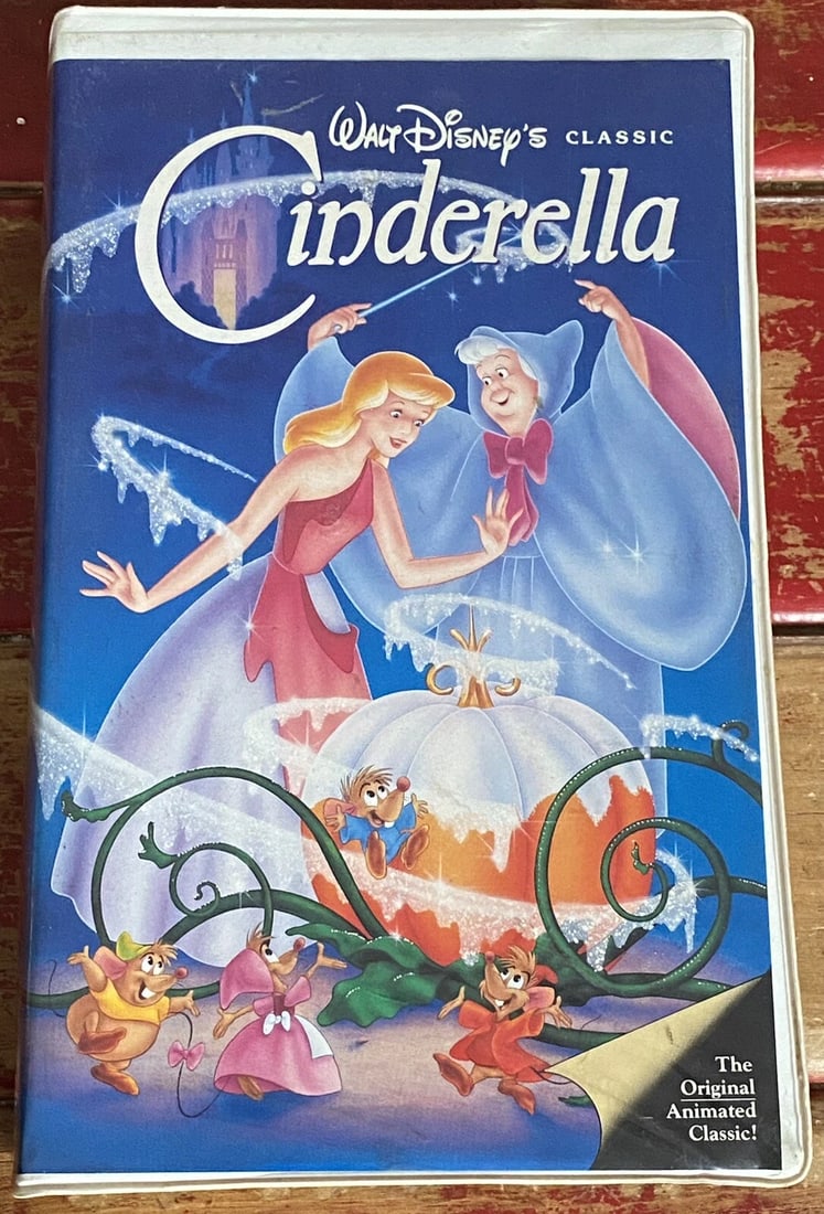 Cinderella Black Diamond Edition Very Rare Disney Classics VHS 1988 Very Good (1 of 16)