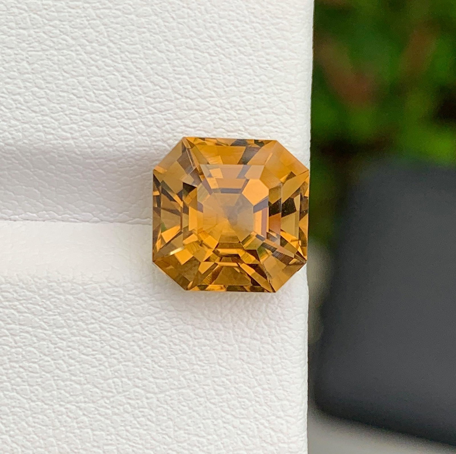 Natural Yellow Citrine Gemstone 5.30 Carat - Golden Yellow Loose Citrine for Ring Pendant Jewelry - - 5