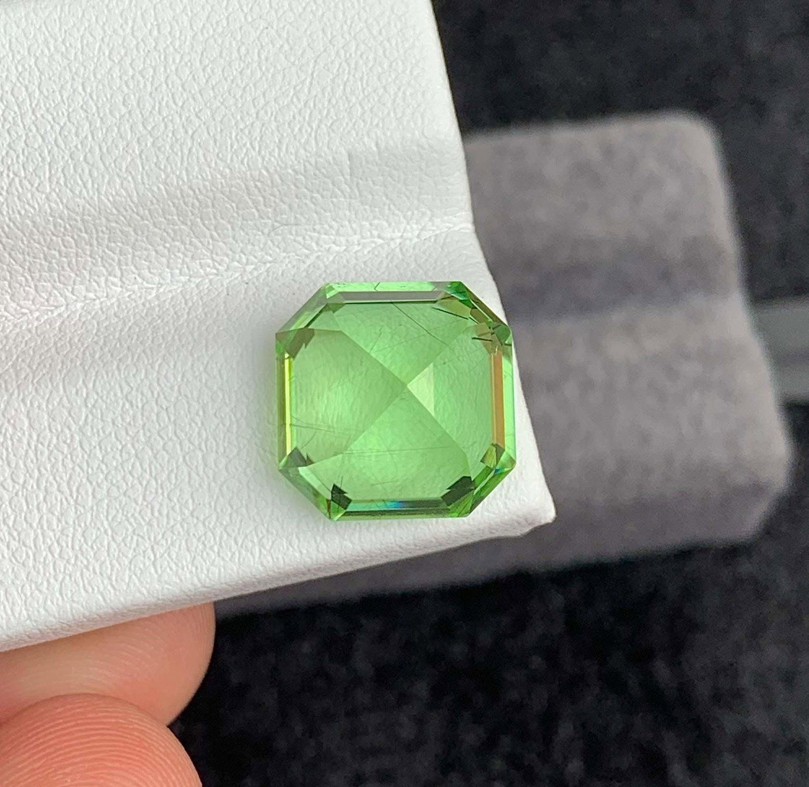 Natural Rutile Peridot Gemstones, Fancy Asscher Cut Peridot Loose Gemstone From Pakistan, August: Highlights Supplies for making crafts Materials: Gemstone: Peridot Natural Rutile Peridot Gemstones, Fancy Asscher Cut Peridot Loose Gemstone From Pakistan, August Birthstone weight : 9.75 carat Dimen