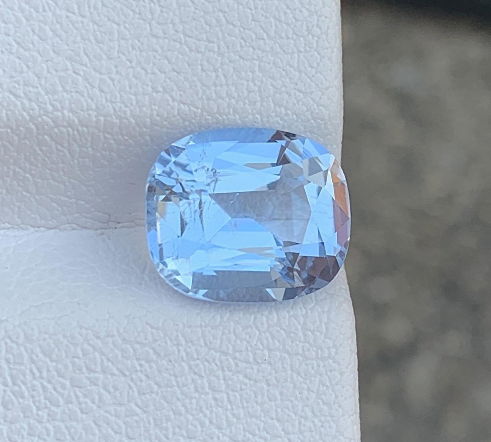 Santa Maria Aquamarine Gemstone: 3.60 CT Cushion Cut Beryl: Highlights Supplies for making crafts Materials: Gemstone: Aquamarine Natural Aquamarine Gemstone, Santa Maria Color Aquamarine Beryl, March Birthstone Presenting here is a Magnificent Santa maria