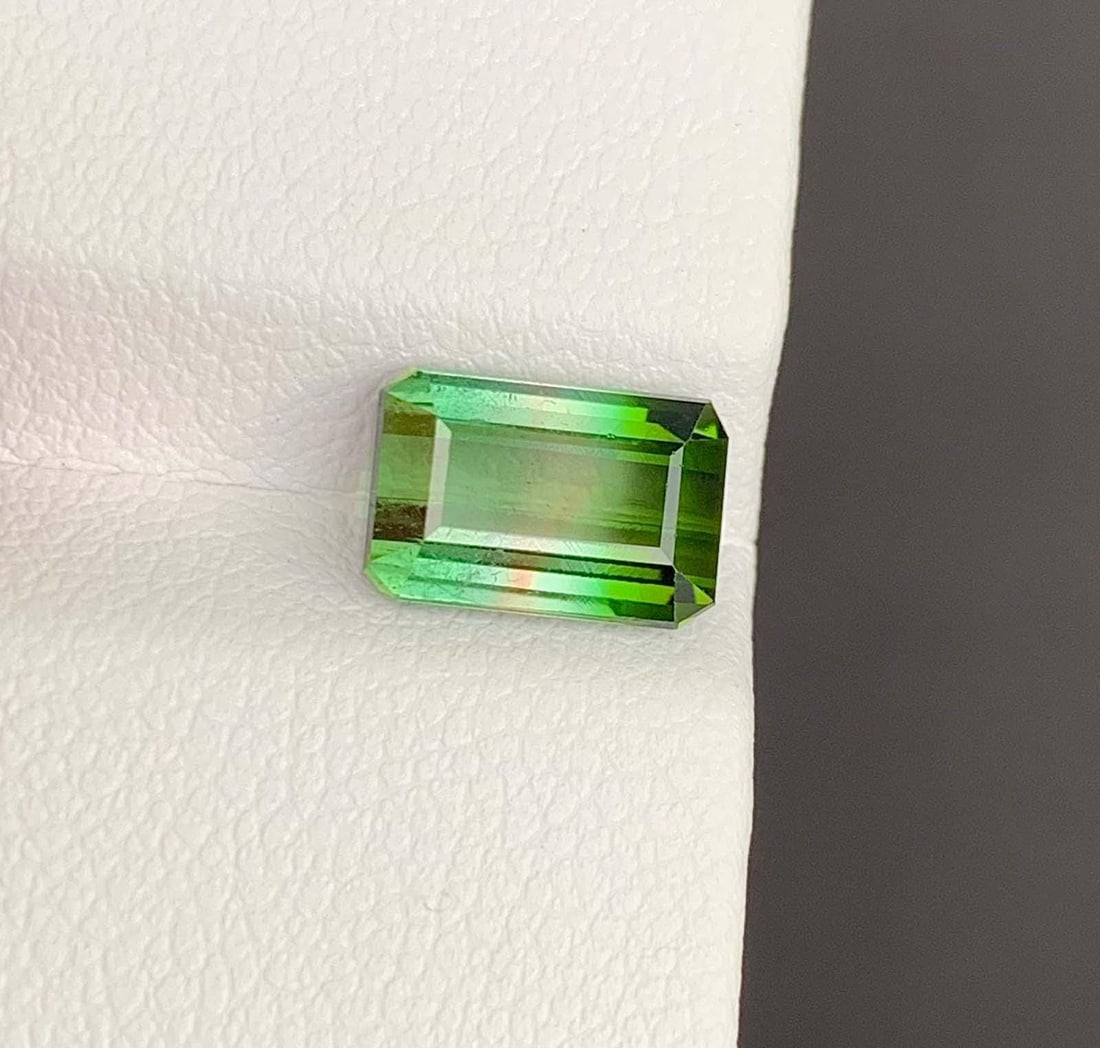 Multi Color Tourmaline Gemstone: Natural October Birthstone, Africa (2.78 CT) - 3