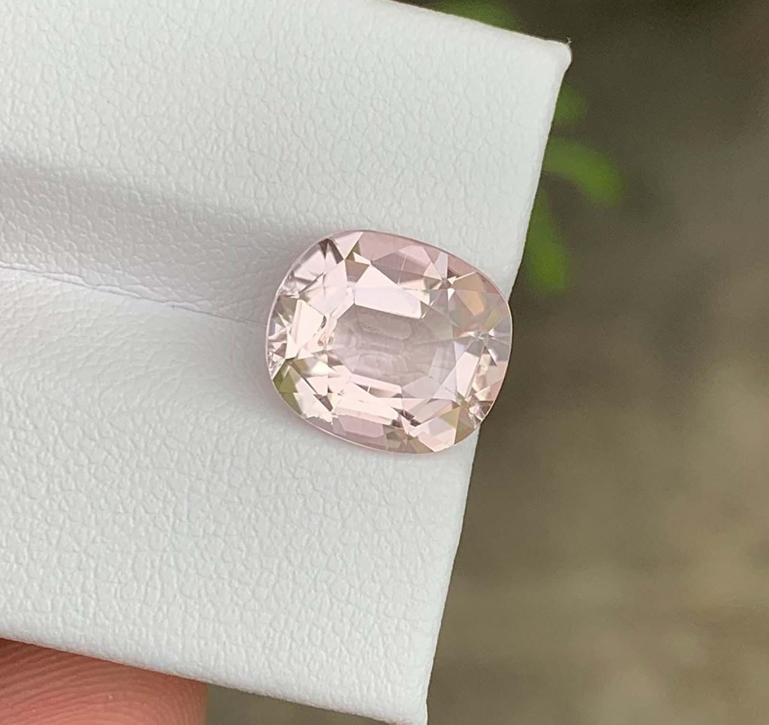 Dawn Pink Tourmaline Gemstone: Natural October Birthstone, Africa (4.28 CT) - 3