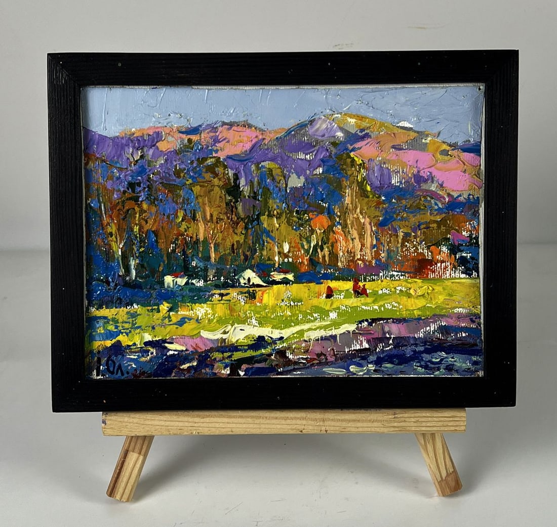 Oil painting At the Autumn Mountains Oleksiy Ivanyuk: Title: Oil painting At the Autumn Mountains Oleksiy Ivanyuk Description: NoAAA6427*** ABOUT THIS PAINTING **** TITLE: "At the Autumn Mountains"* ARTISTS: Oleksiy Ivanyuk* SIZE: 15x20 cm/5.90x7.87 inch