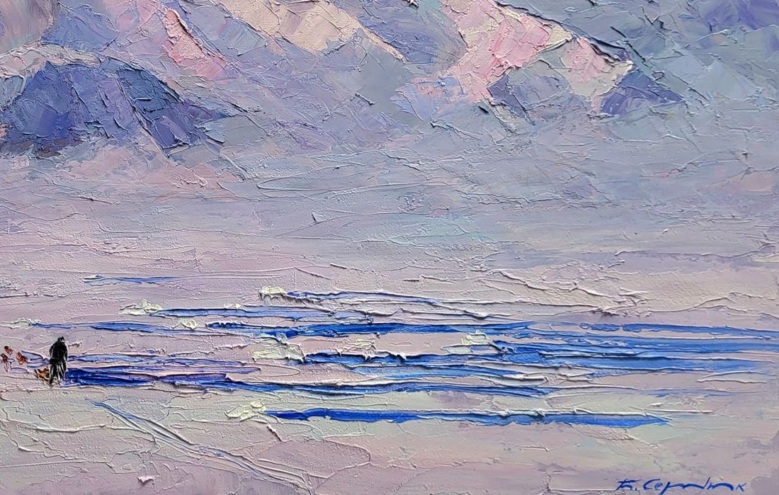 oil painting Breath of the North Wind Boris Serdyuk - 7